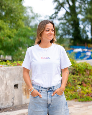 Men's Black T-shirt No Ocean B