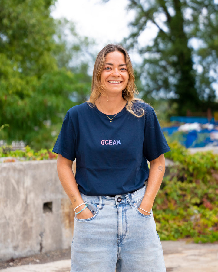 Tee-shirt Femme Bleu Ocean Days