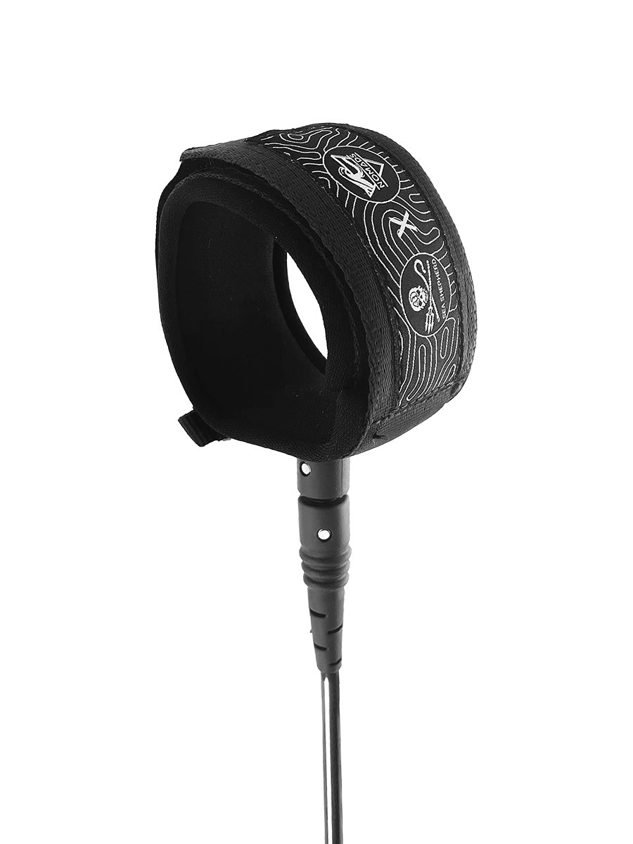 Roam Surfboard Leash Big Wave Sup 10.0 8Mm Noir Roam Surfboard Leash Big Wave Sup 10.0 8Mm Noir