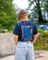 Men's Black T-shirt No Ocean B