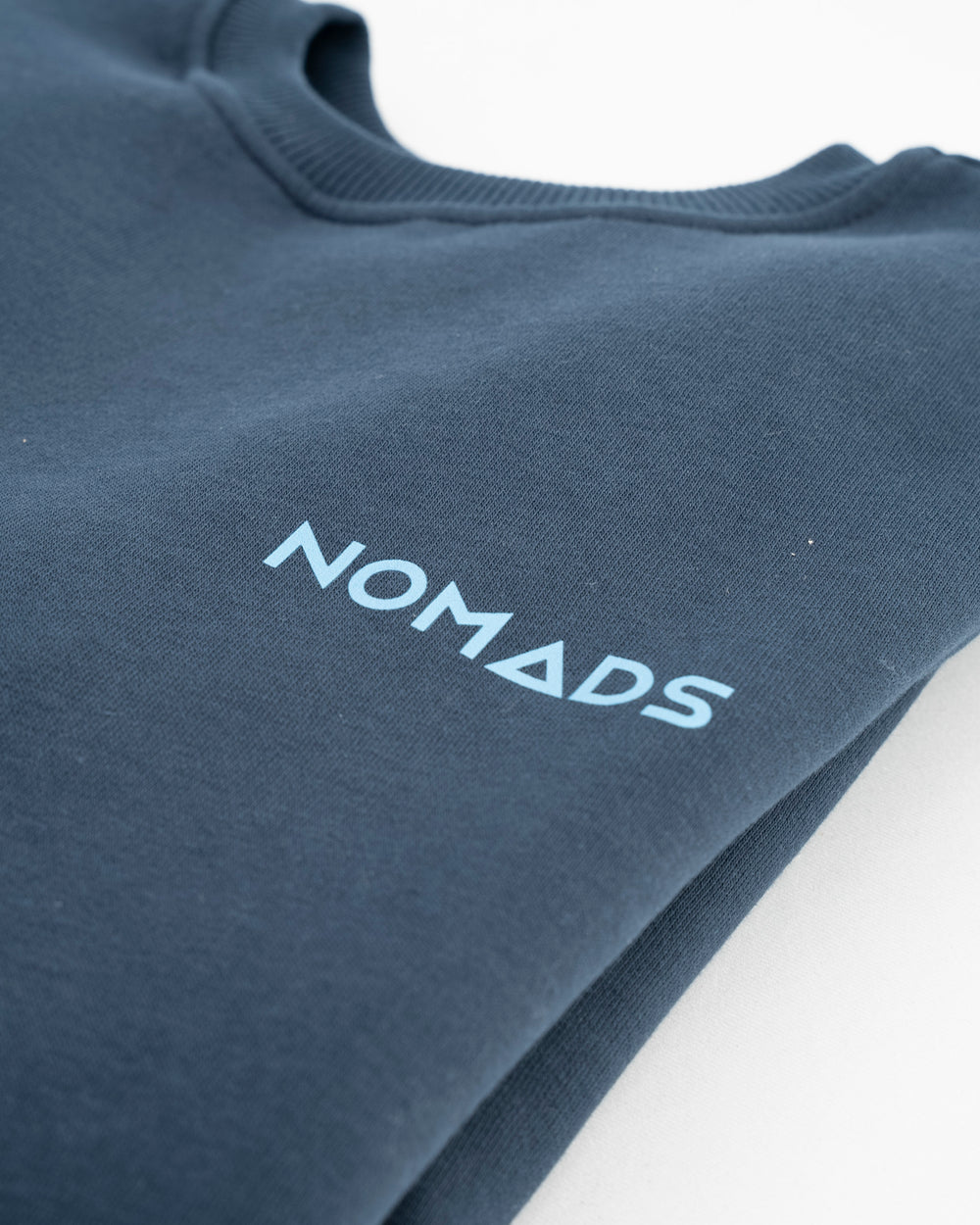 Men's Navy Blue Crew Neck Sweatshirt