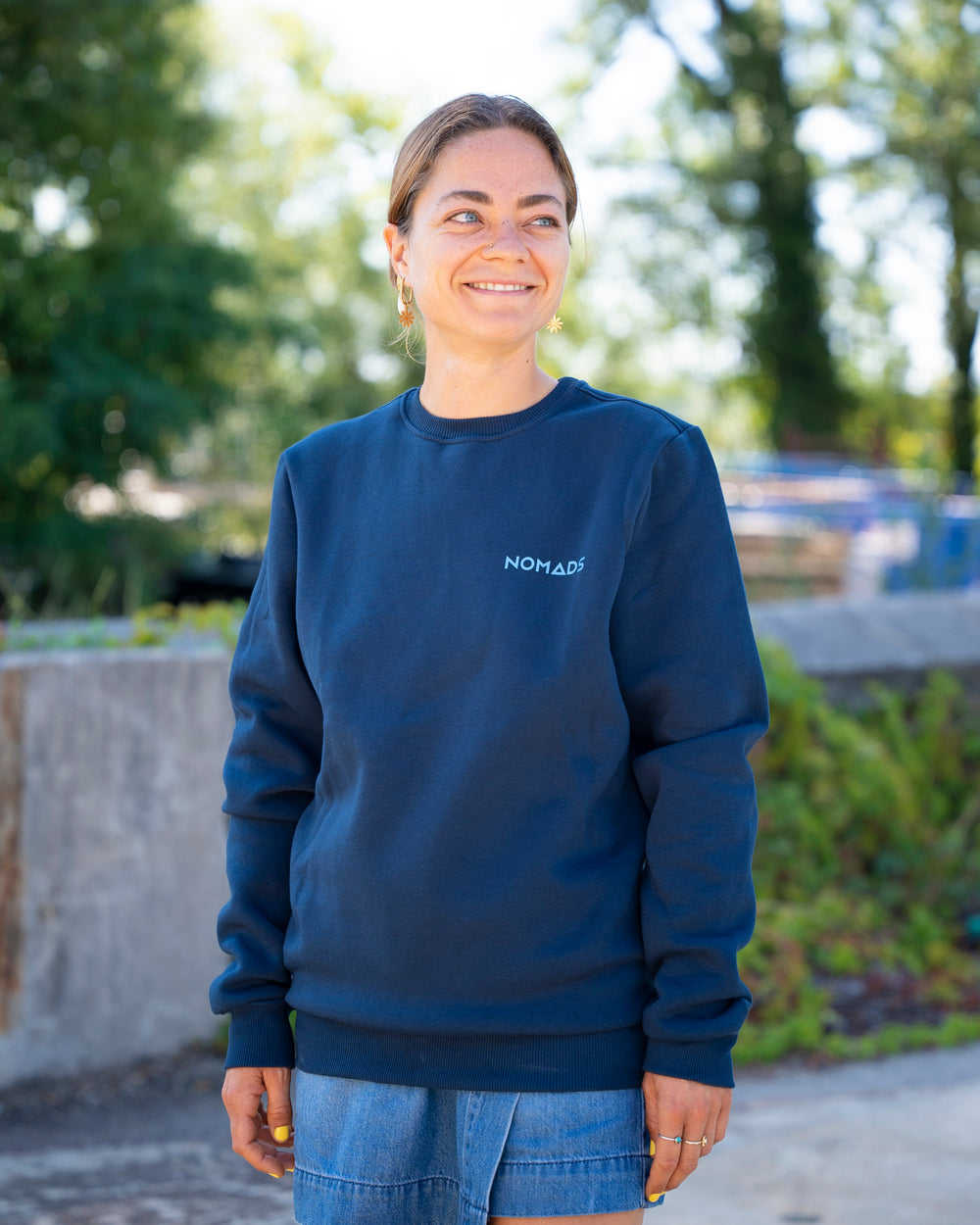 Women's Fougere Round Neck Sweatshirt