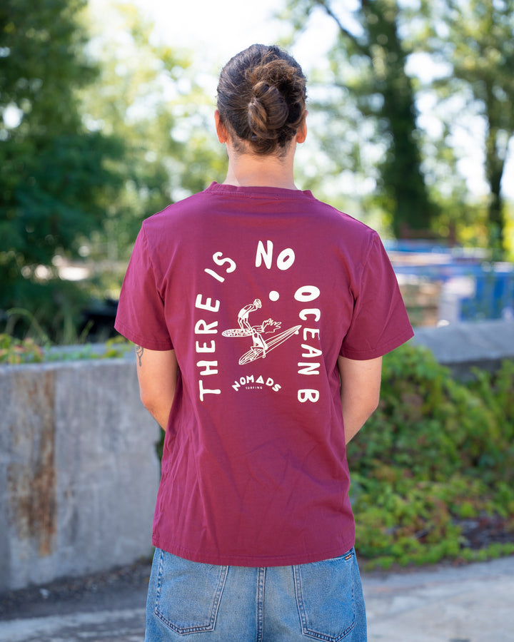 Tee-shirt Homme Bordeaux No Ocean B