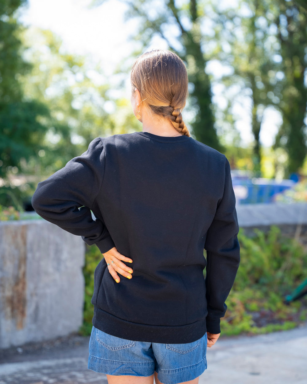 Women's Fougere Round Neck Sweatshirt