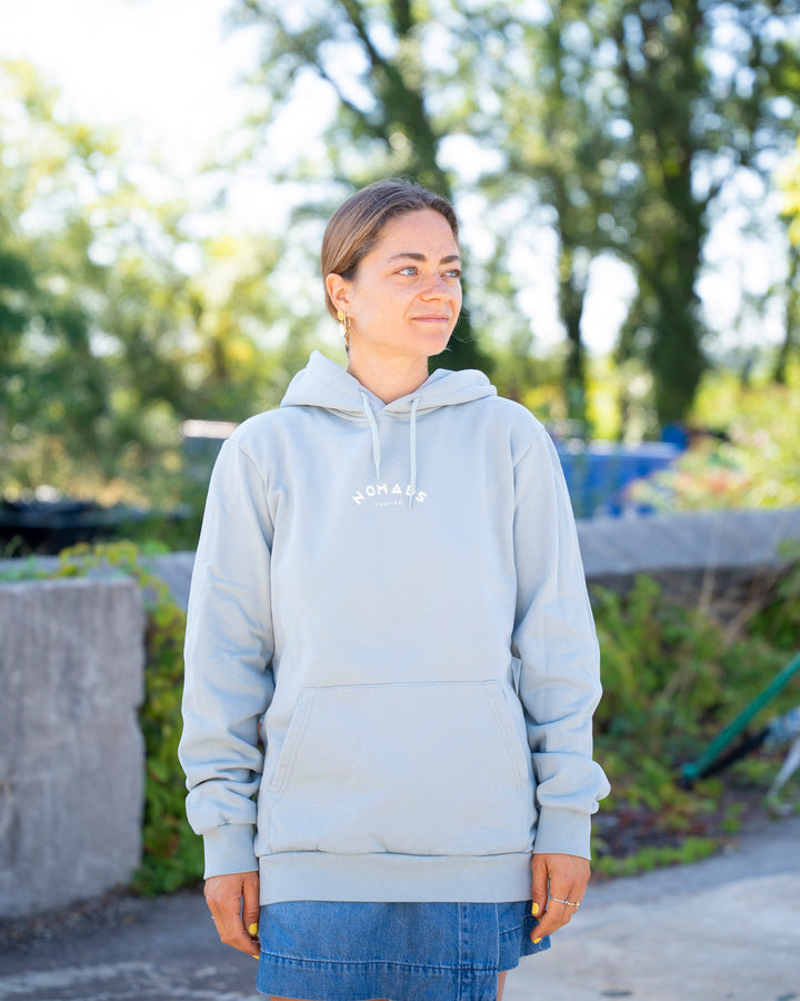 Hoodie Femme Vert de Gris
