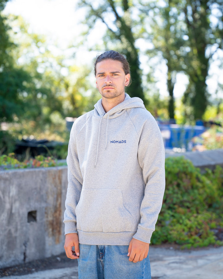 Hoodie Homme Gris