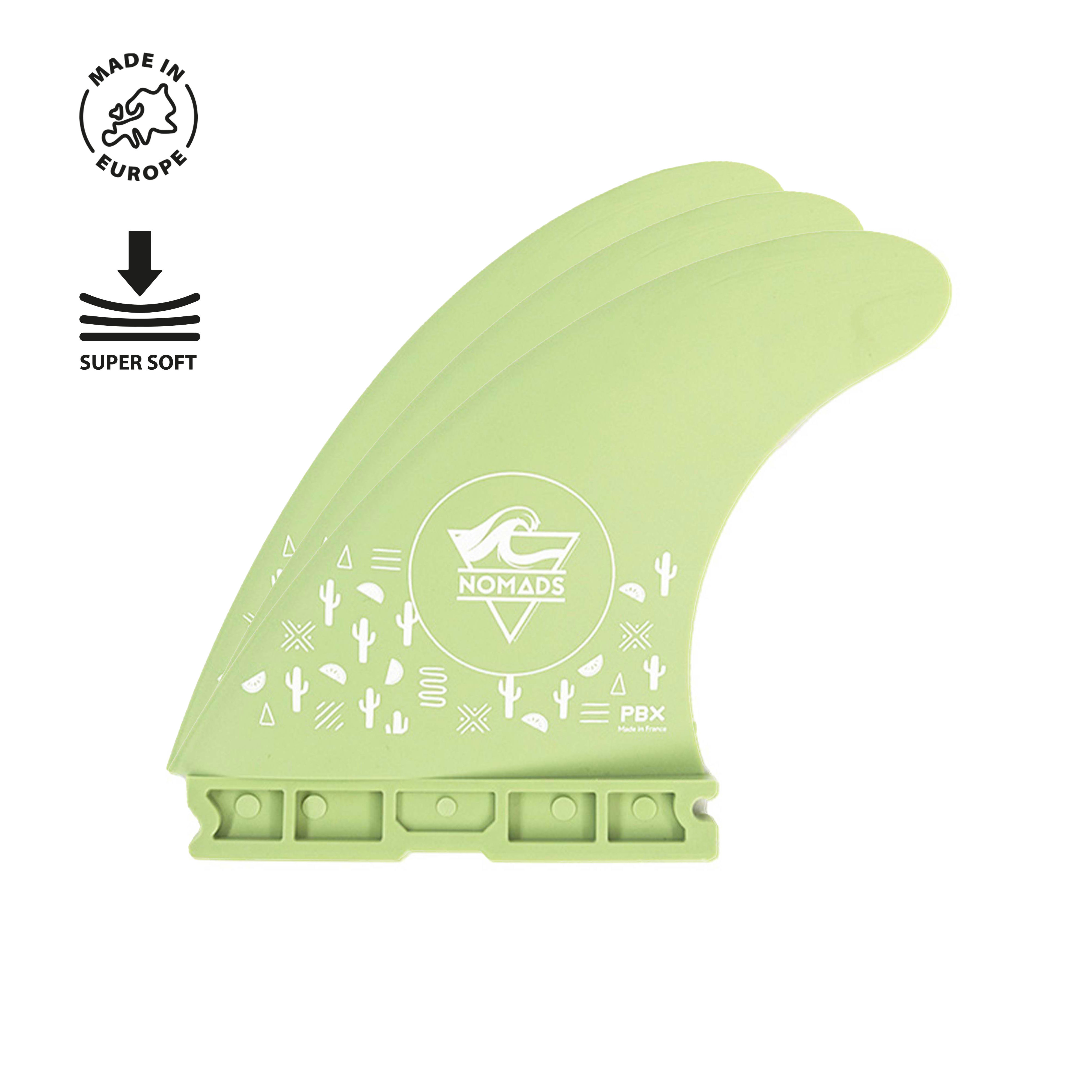 Ailerons Souples Biosourcés PBX 1 Tab - Carver Made in France
