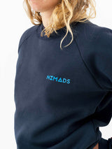 Sweat col rond Femme Bleu Marine