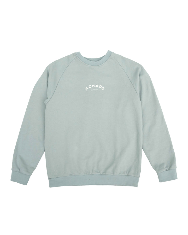 Pull col rond enfant No Ocean B Vert de Gris