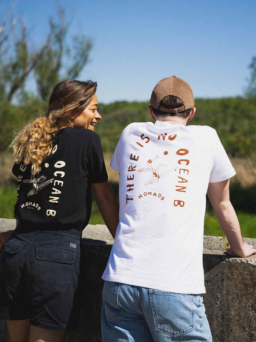 Tee-shirt Homme Blanc No Ocean B