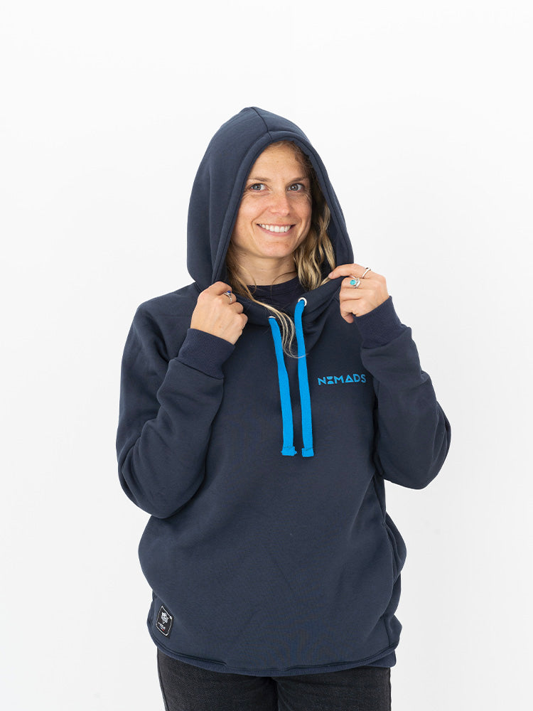Hoodie Femme Bleu Marine