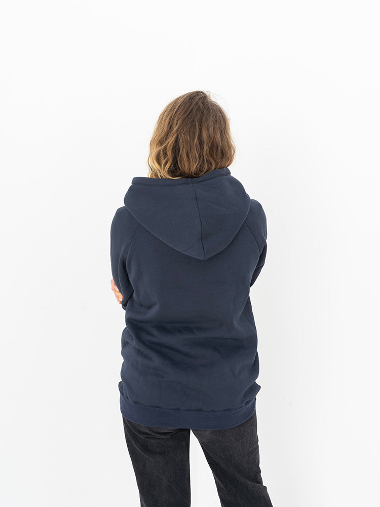 Hoodie Femme Bleu Marine