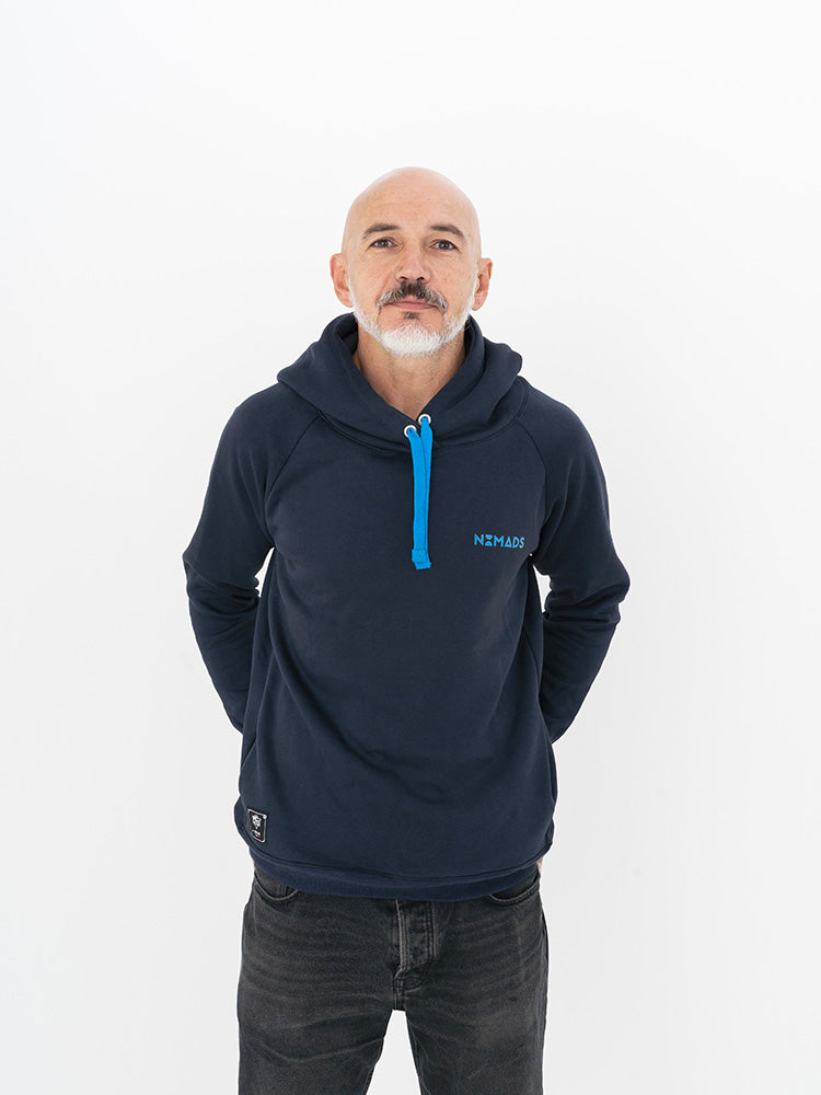 Hoodie Homme Bleu Marine