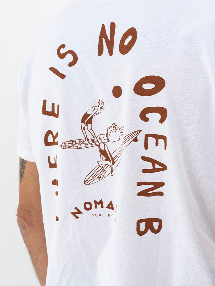 Tee-shirt Homme Blanc No Ocean B