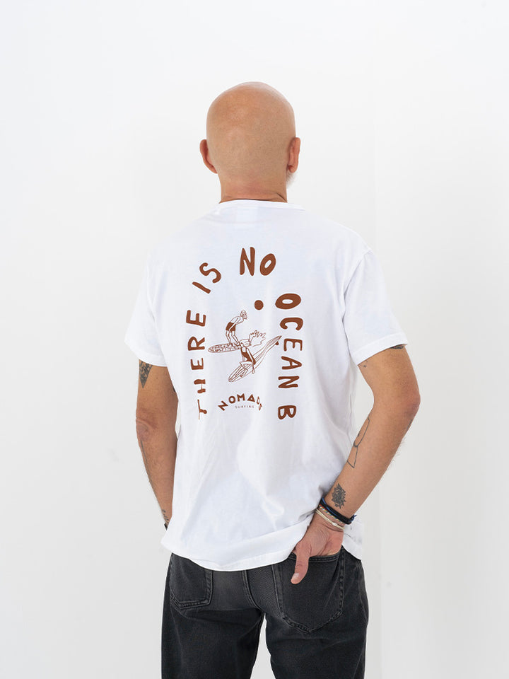 Tee-shirt Homme Blanc No Ocean B