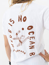 Tee-shirt Femme Blanc No Ocean B