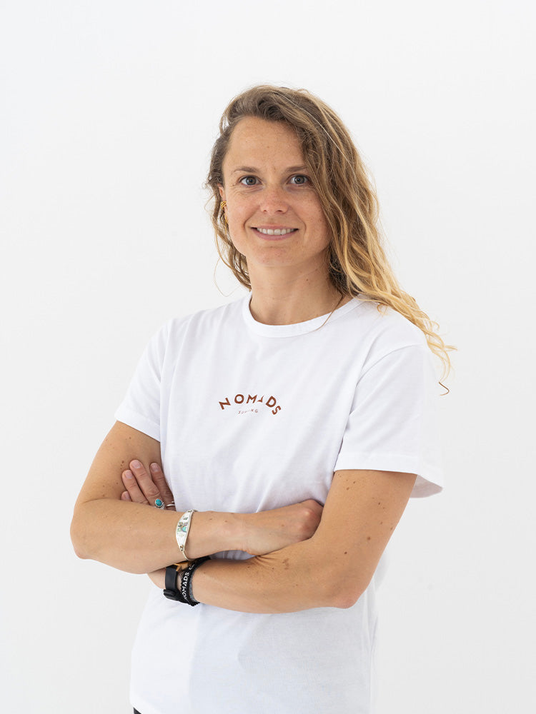 Tee-shirt Femme Blanc No Ocean B