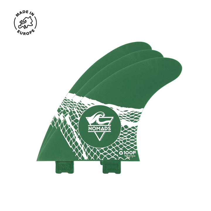 Soft fins made from 100% recycled nets