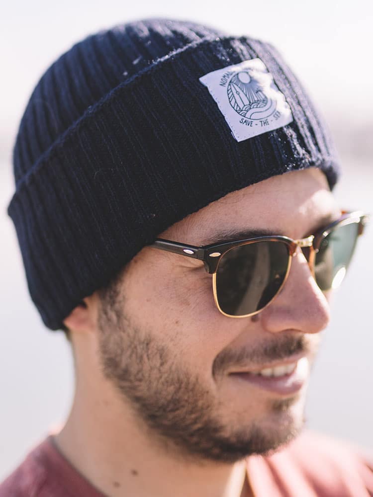 Bonnet made in France Bleu - Unisexe