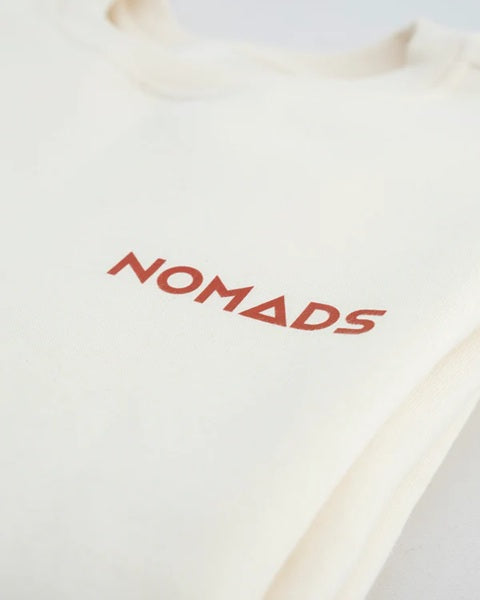 Sweat col rond Femme écru