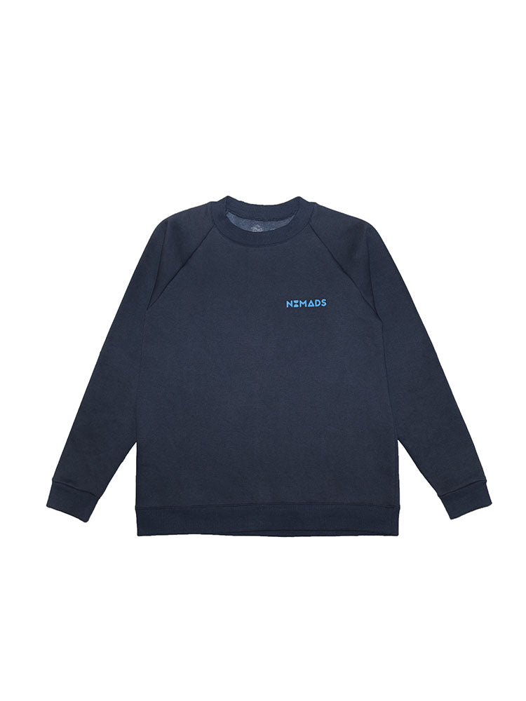 Sweat col rond Femme Bleu Marine